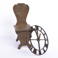 Smeedijzeren Wandklok